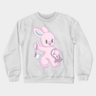 spooky bunny Crewneck Sweatshirt